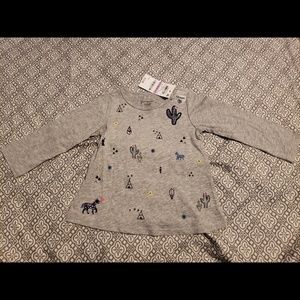 First Impressions Size 6-9M shirt